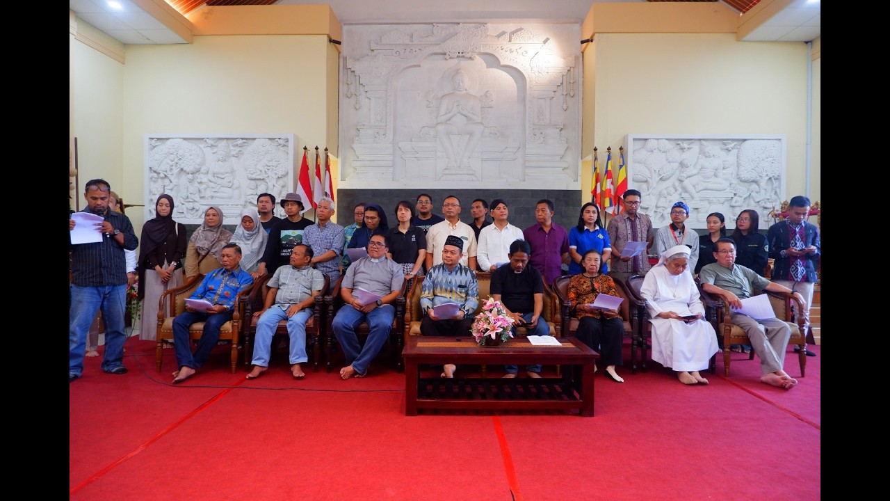 TOKOH&PEGIAT LINTAS AGAMA/KEPERCAYAAN JATENG DESAK PENGUSUTAN TEROR AIR KERAS TERHADAP ANDRIE YUNUS
