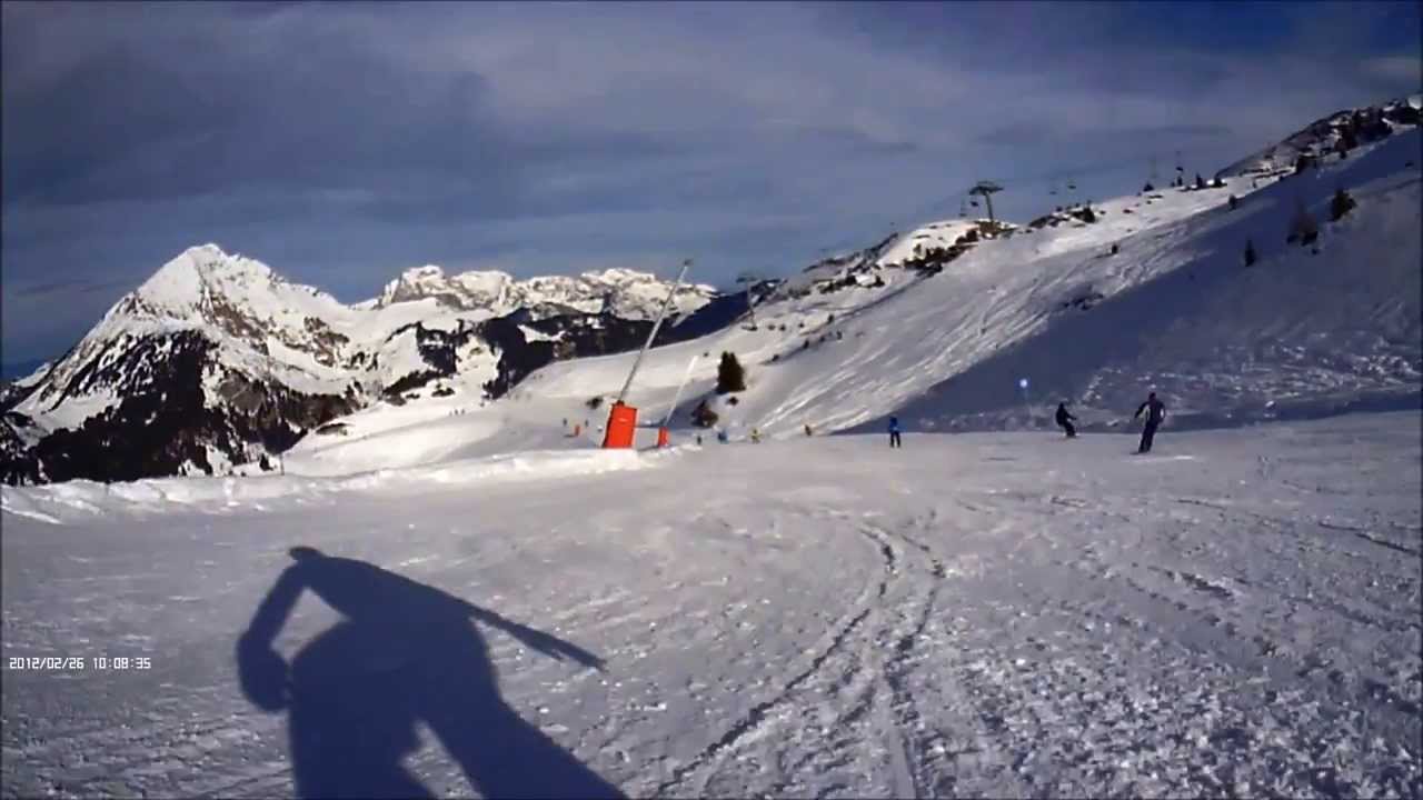 Airtracks snowboarding