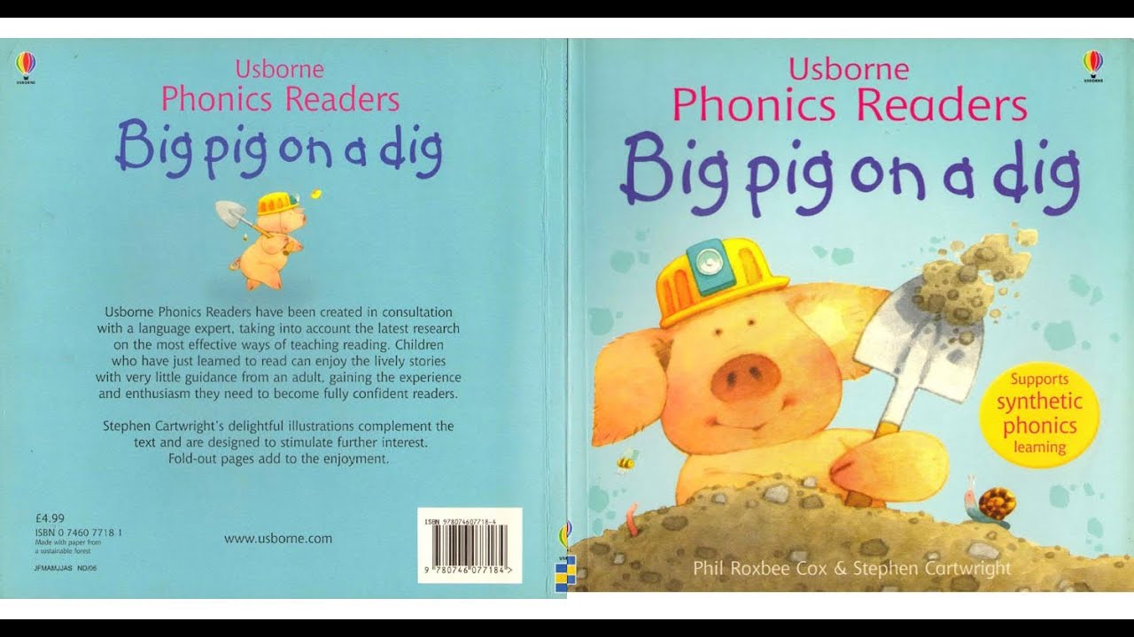 01. Big Pig On The Dig l Usborne Phonics reader