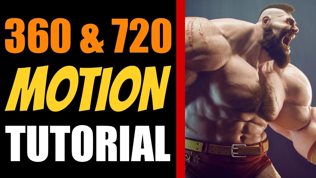 360 & 720 Motion Tutorial - Do it Easily & Effectively - Ultra Street Fighter IV