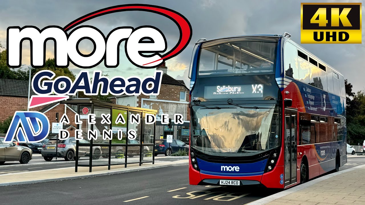 [Morebus Go South Coast: X3 Bournemouth to Salisbury Station via Ringwood, Ibsley, Breamore] E400MMC