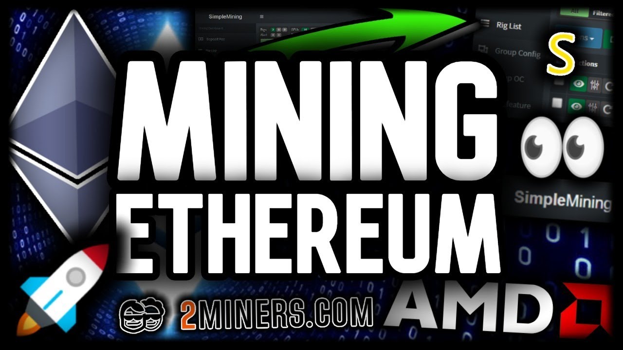 Mining ETHEREUM | AMD | smOS | 2Miners