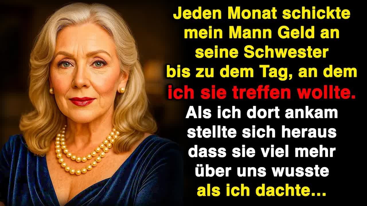 Jeden Monat schickte mein Mann Geld an seine Schwester, bis ich sie traf…