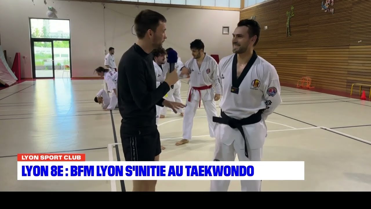 Reportage de BFM TV / TKDM TAEKWONDO LYON