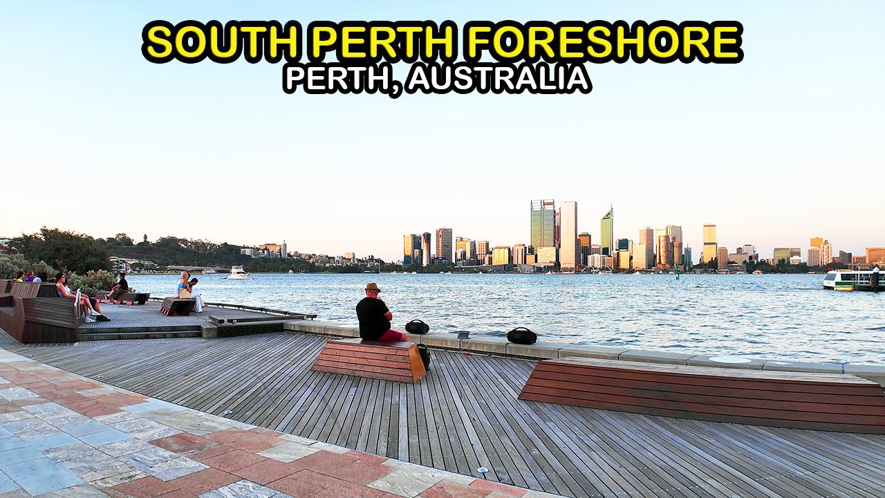 South Perth Foreshore (Perth, Australia) - Fireworks Night by the Swan River