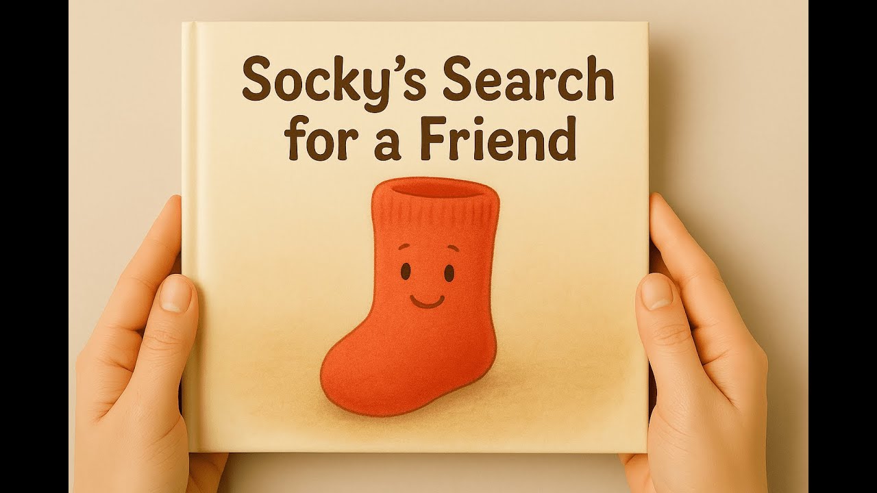 Socky’s Search for a Friend 🧦 A Warm & Wholesome Story for Kids | English Picture Book