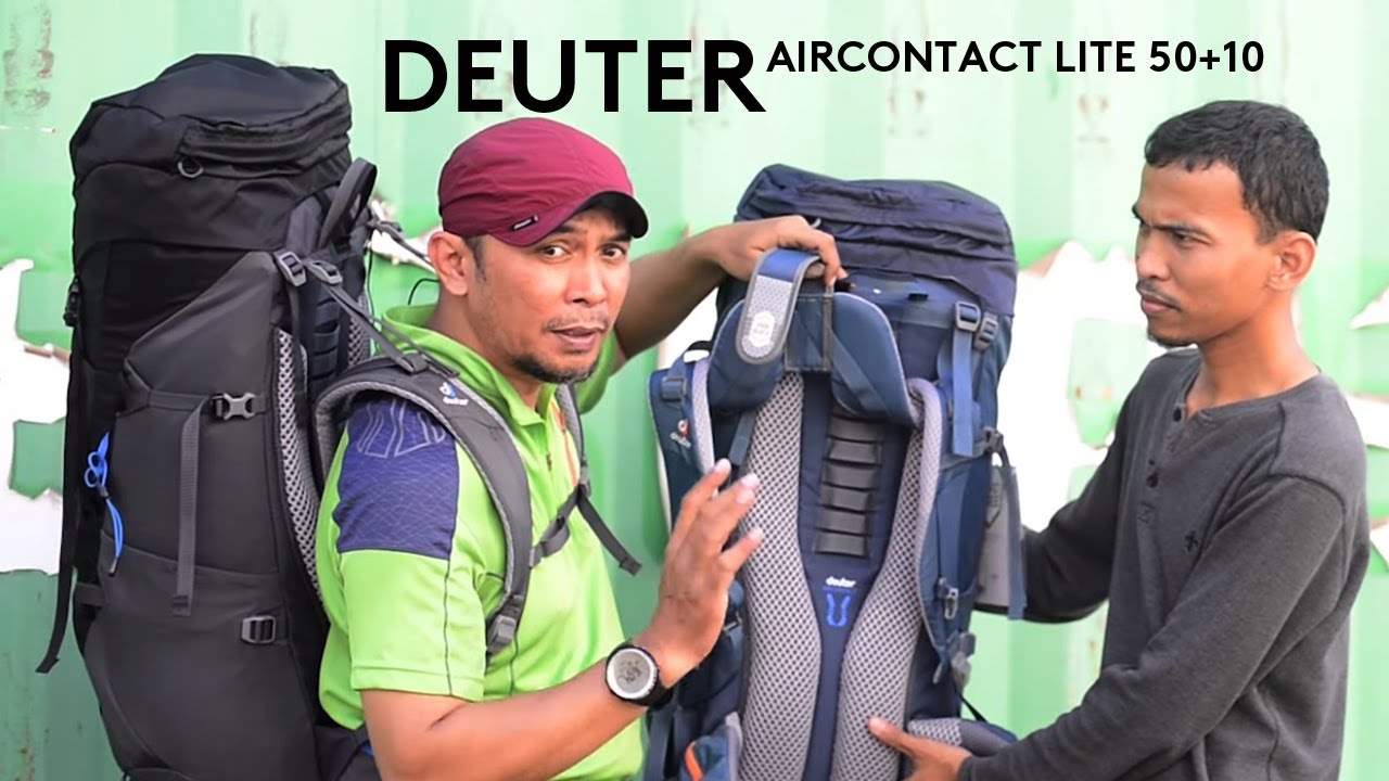 BEDAH FITUR AIRCONTACT LITE 50 + 10 | GREBEK DEUTER INDONESIA SEBELUM INDOFEST