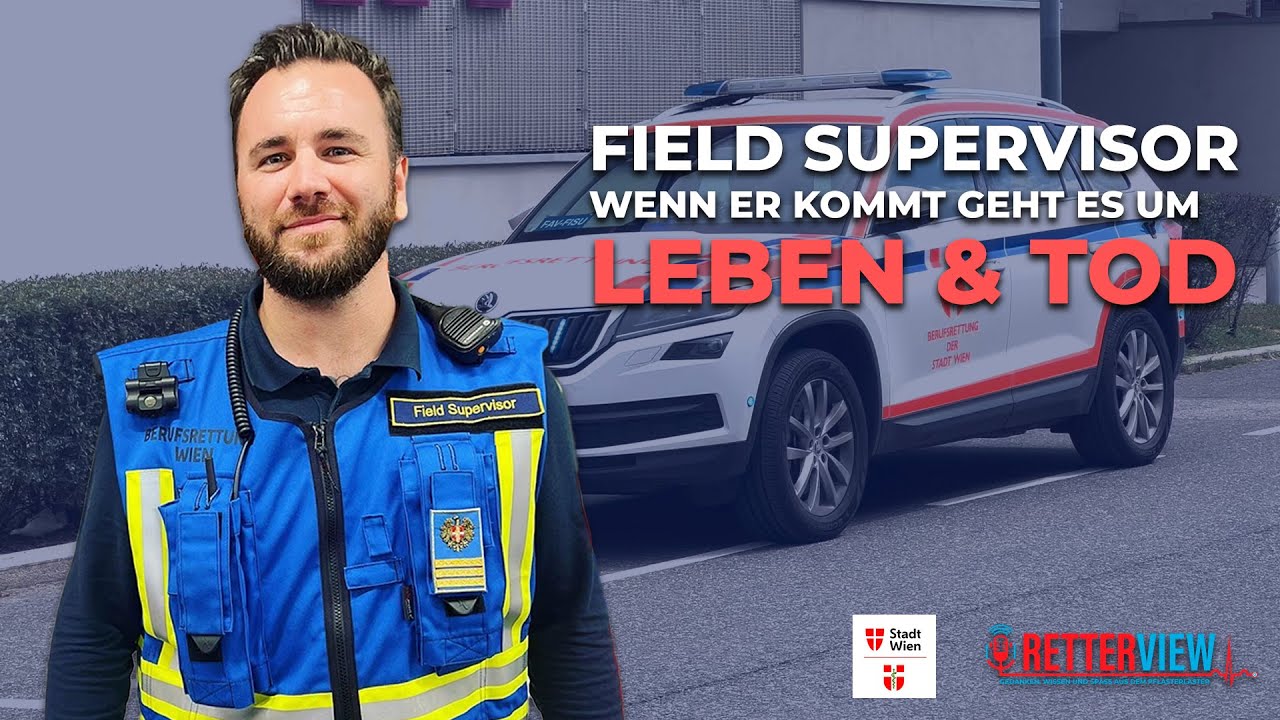 Es geht um Leben & Tod - der Field Supervisor der Berufsrettung Wien | VLog