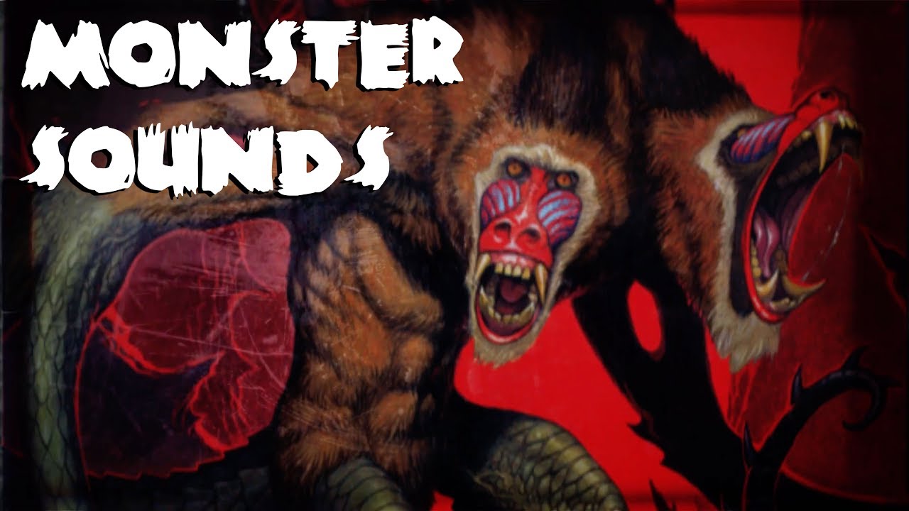 𝐌𝐎𝐍𝐒𝐓𝐄𝐑𝐬 Growling, Breathing, Groaning, CREATUREs SOUND EFFECTS PACK pt1 [ROYALTY FREE]