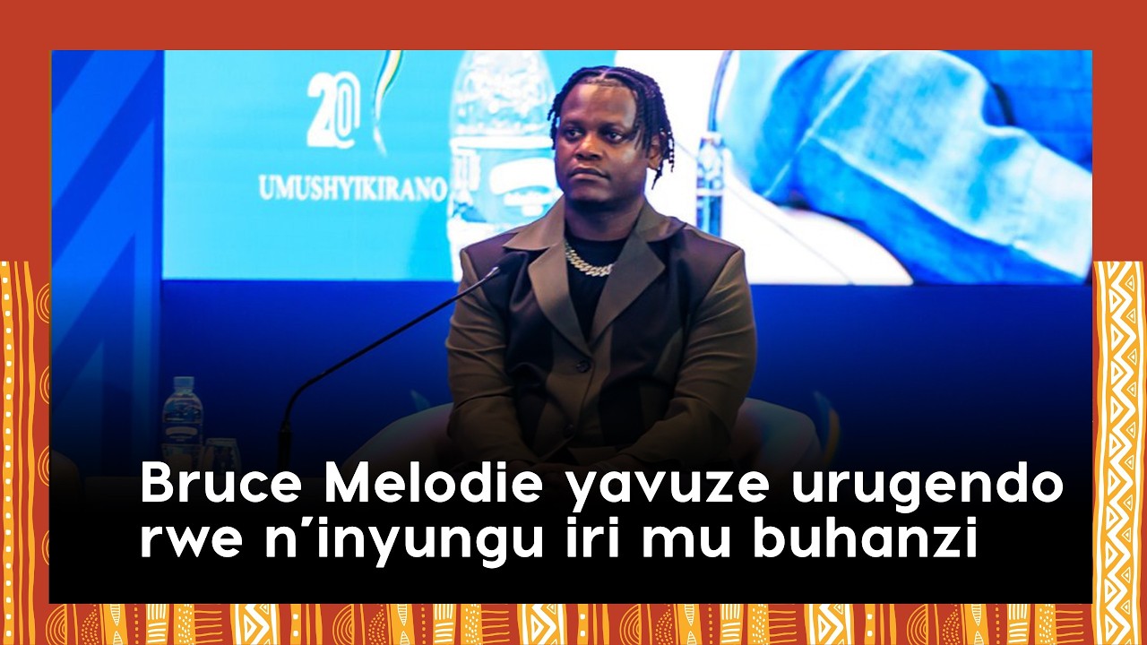 Ni twe ngagi | Imbere ya Perezida Kagame, Bruce Melodie yavuze urugendo rwe n’inyungu iri mu buhanzi