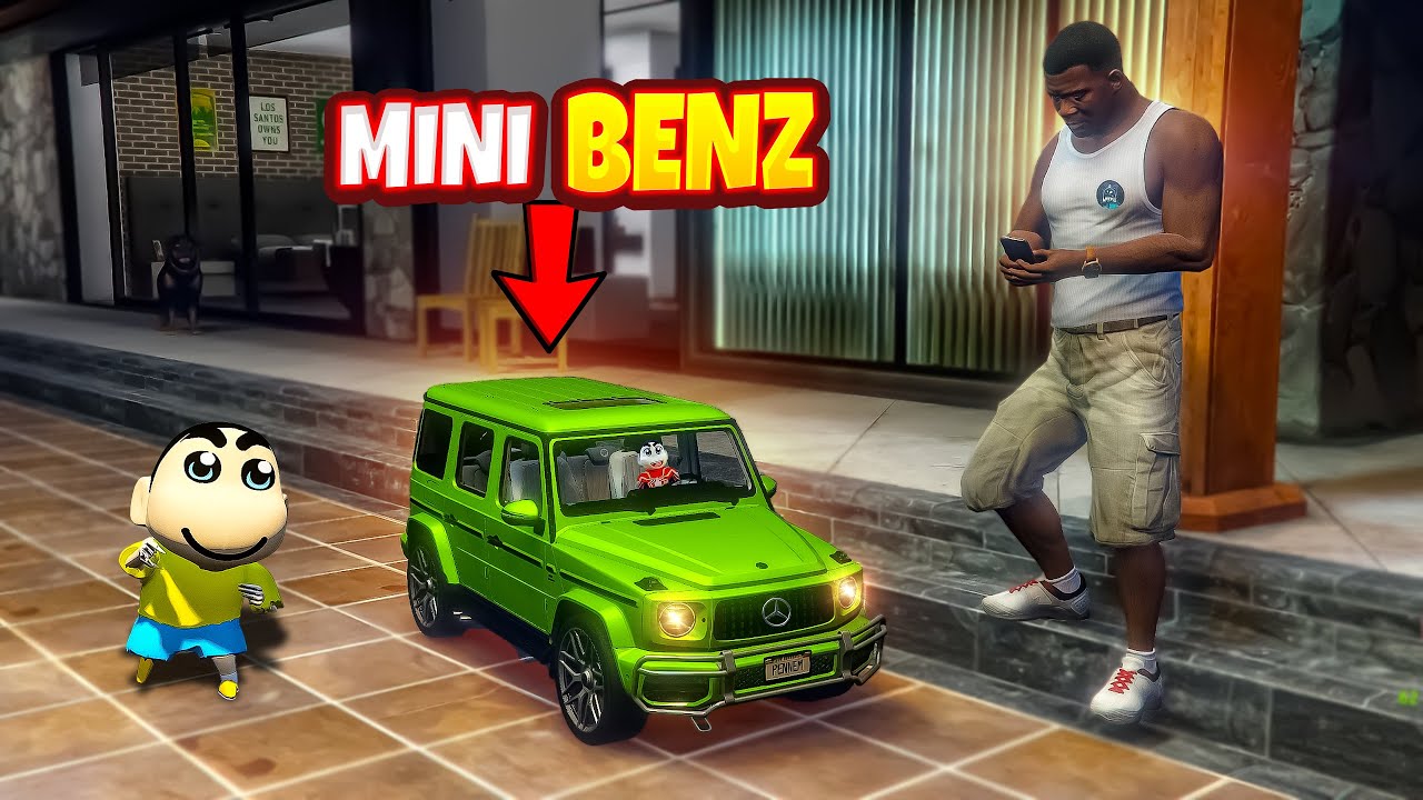Franklin & shinchan Buy Mini RC Mercedes-Benz in GTA 5 | Pennem Star