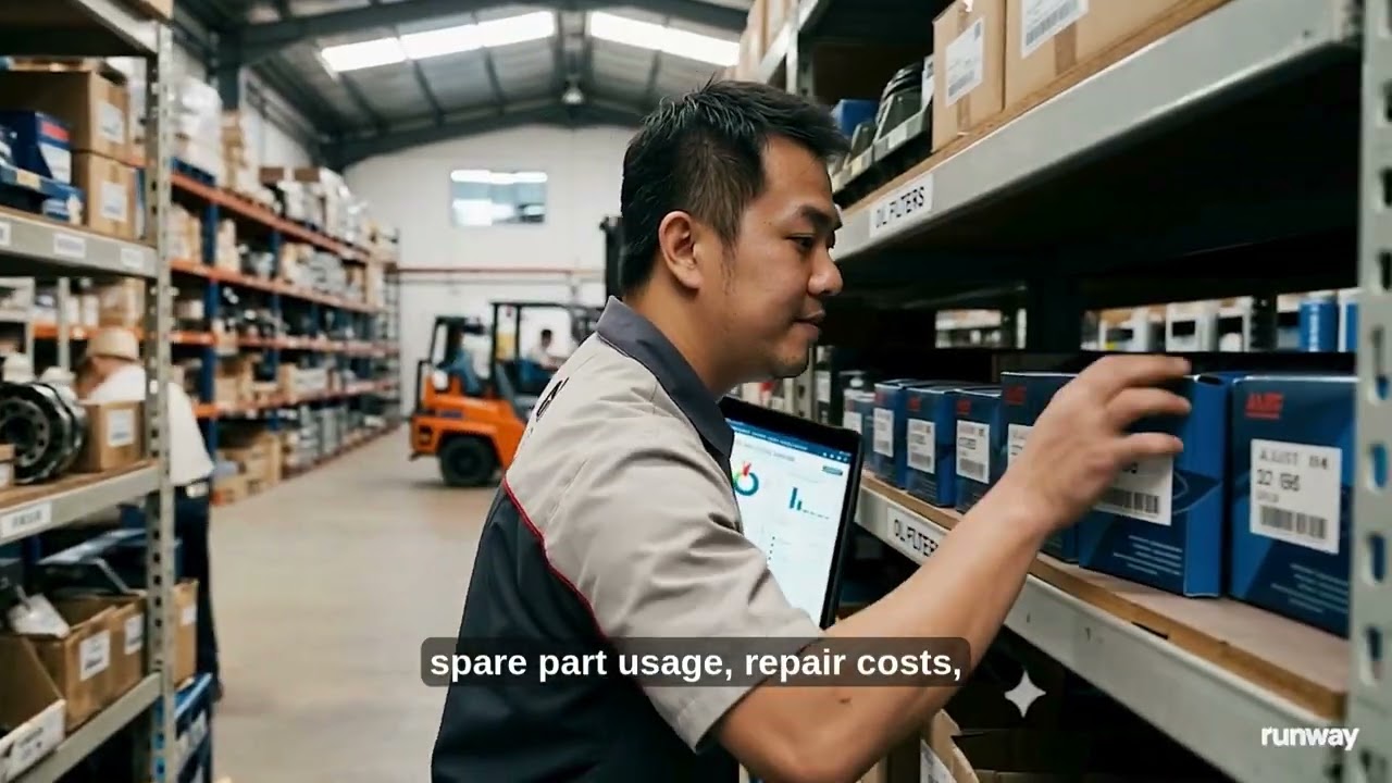Managing a fleet workshop