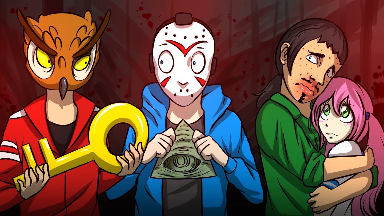 GMOD SCARY MAP ILLUMINATI PUZZLES & JUMPSCARES! - Garry's Mod Funny Moments