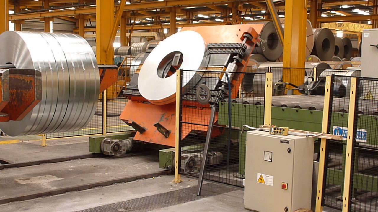 Linea de embalaje de rollos de fleje LERF 1900-400-3mm-4T - Atecnin