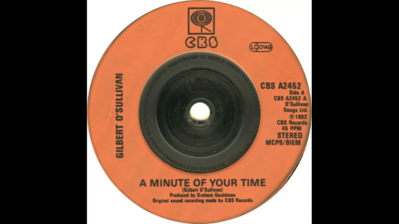 (32a) Gilbert O'Sullivan - A Minute Of Your Time