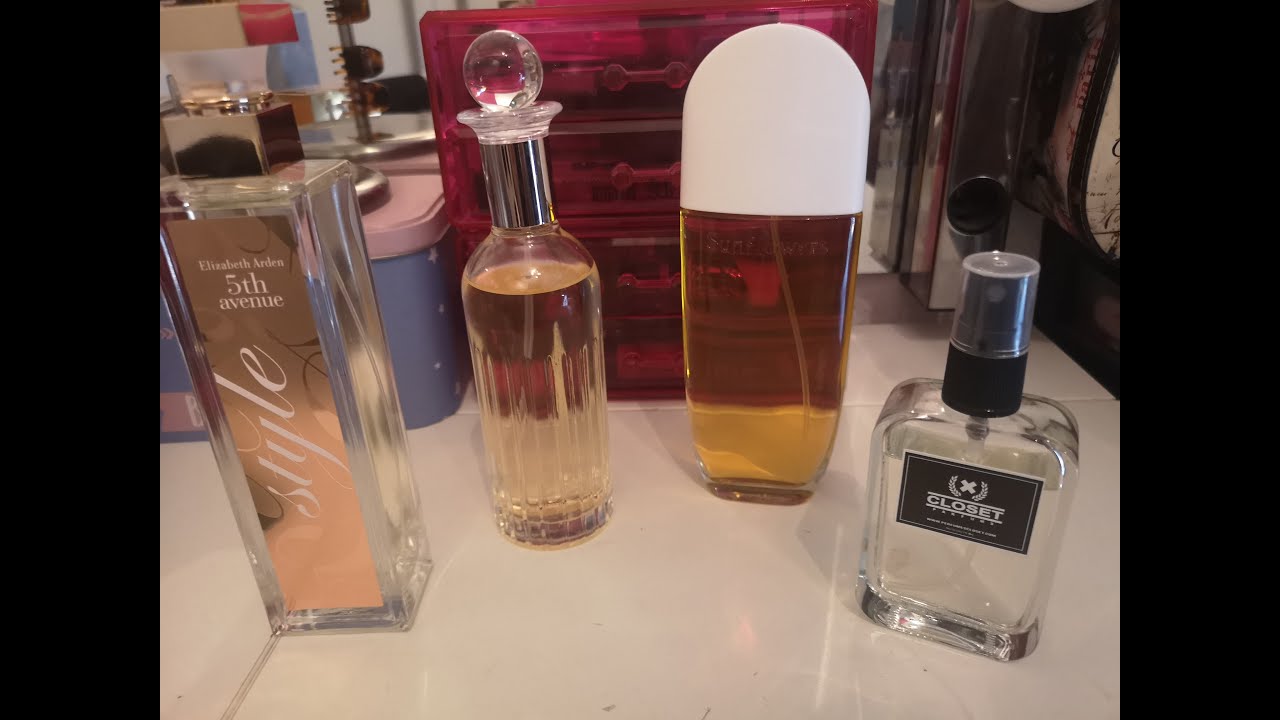 Mis perfumes de Elizabeth Arden