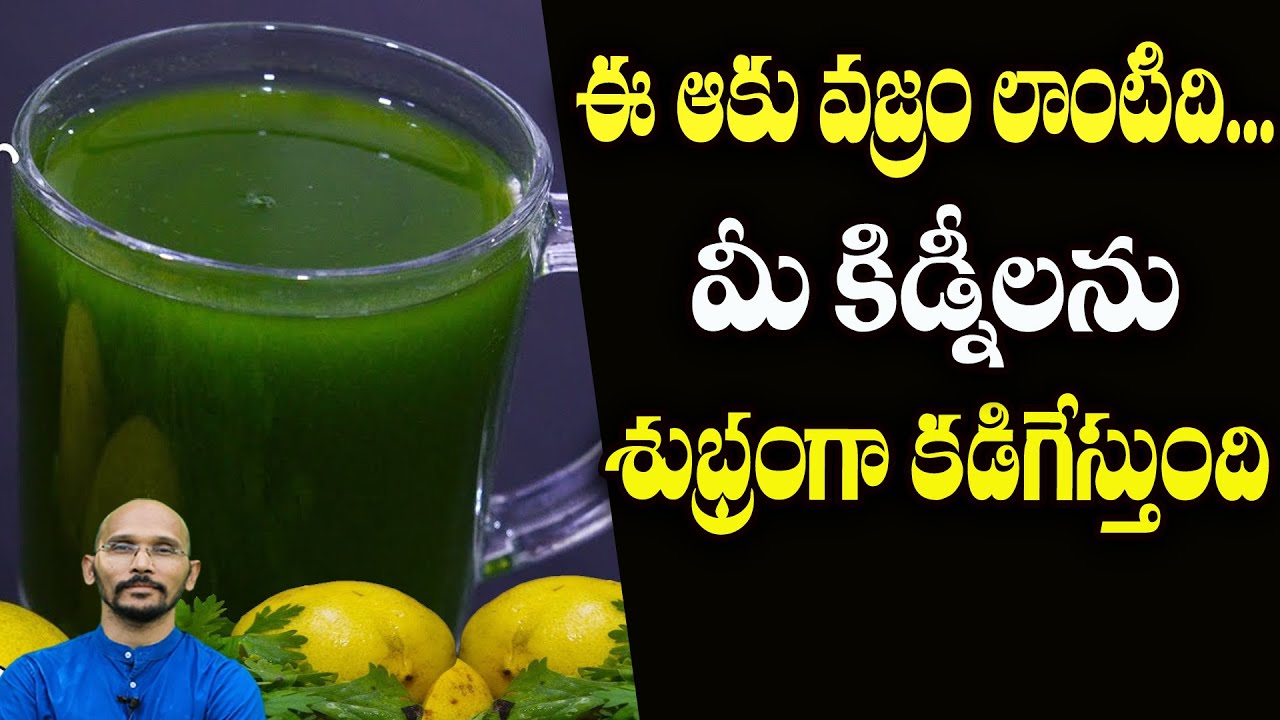 ఈ ఆకు వజ్రం లాంటిది ... మీ కిడ్నీలను శుభ్రంగా కడిగేస్తుంది | Dr.Madhu Babu Health Trends