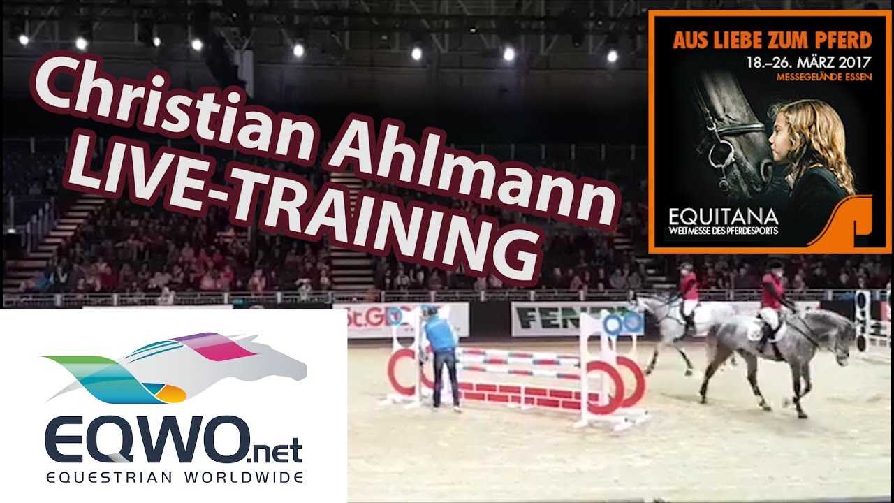 LIVE-Training mit Christian Ahlmann EQUITANA 2017 - EQWOtv