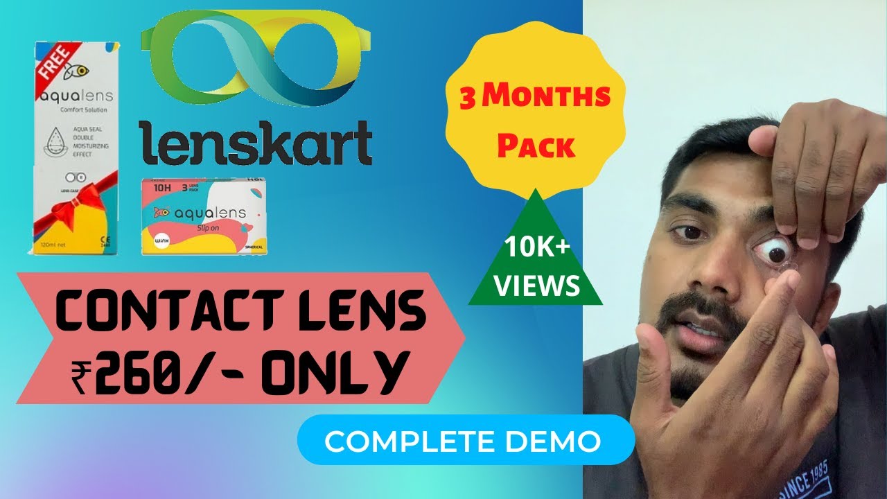 Contact lens: Complete review | How to wear contact lens | Full LIVE Demo Lenskart | Time Tv | Tamil
