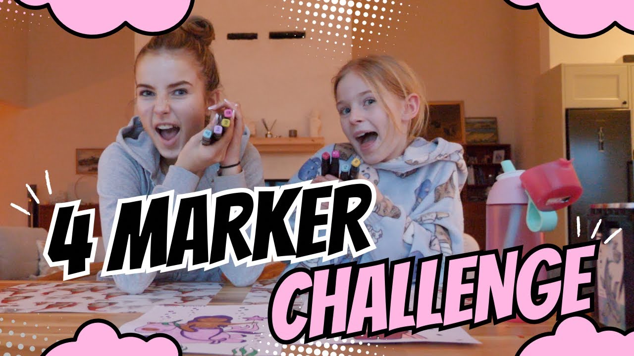 Four marker challenge - RÖSTA VEM NI TYCKER VANN!