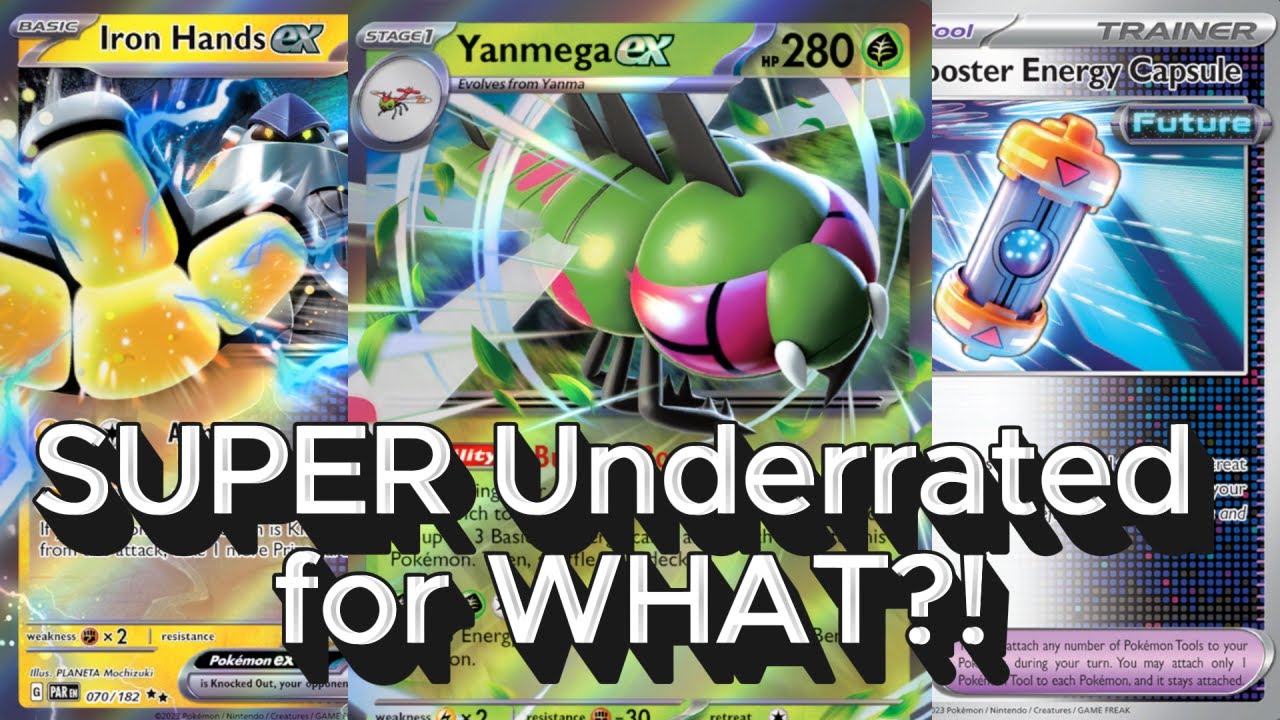 Yanmega ex and Iron Hands ex create a DEVASTATING combo that will SCARE your opponent (PTCGL)