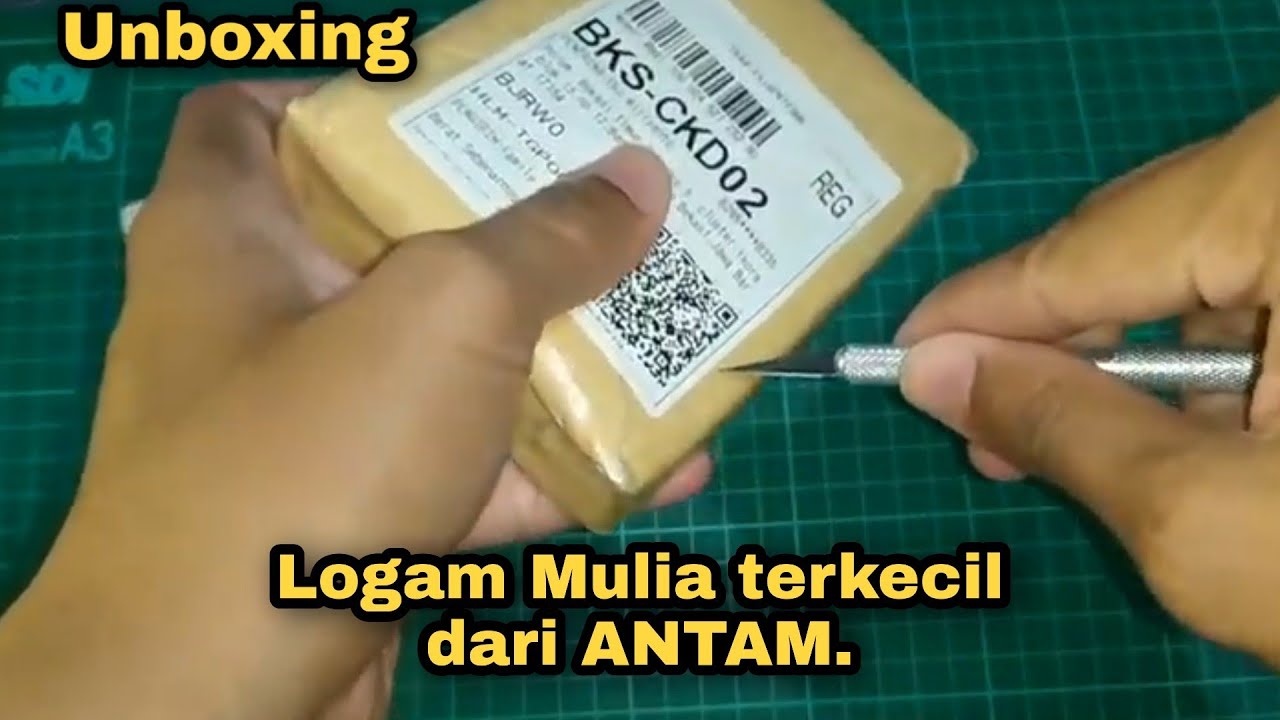 Logam Mulia ANTAM terkecil.