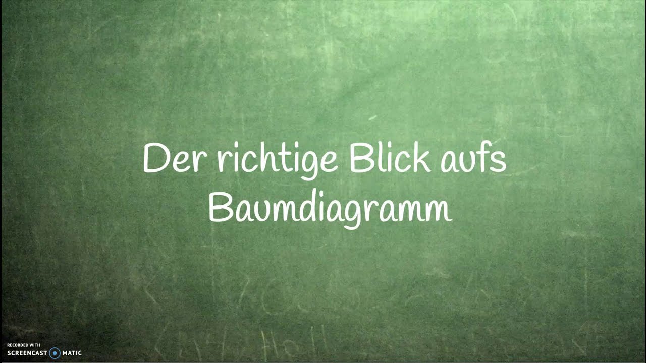 8.2.5 Der richtige Blick aufs Baumdiagramm