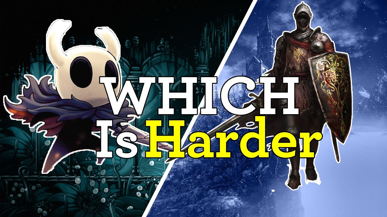 How They Handle Difficulty | Dark Souls vs Hollow Knight
