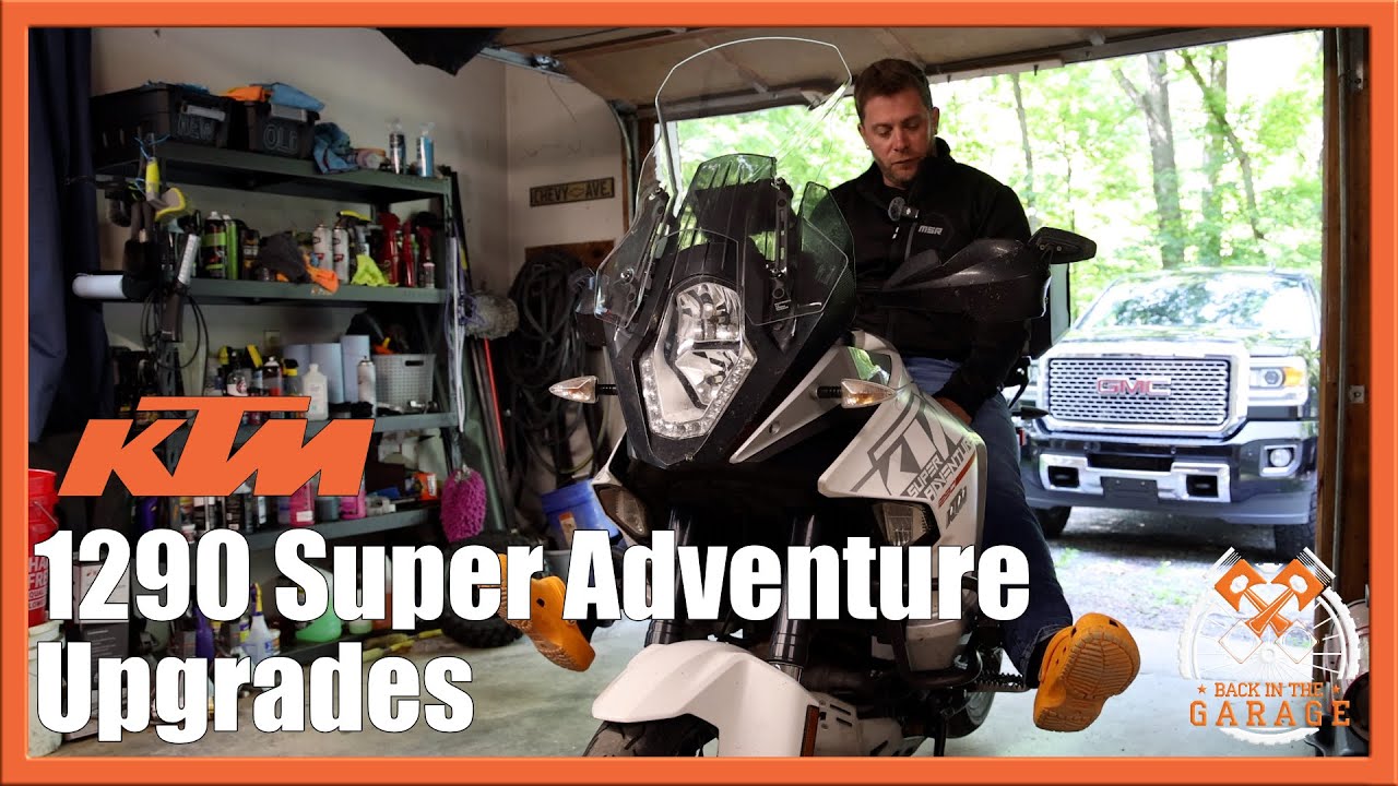 New Alt Rider Highway Pegs & Windscreen | KTM 1290 Super Adventure | Back in the Garage