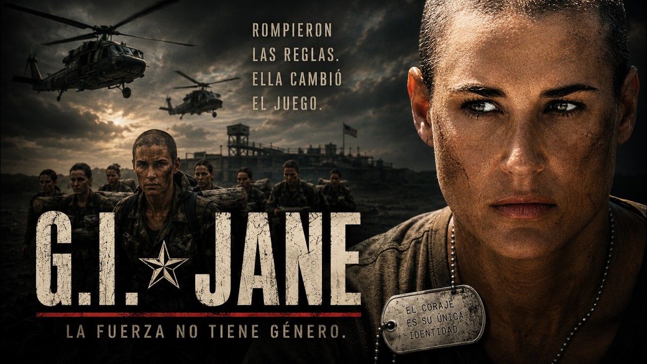 La Mujer Que Desafi&oacute; al Ej&eacute;rcito | Demi Moore | Pel&iacute;cula Completa de Acci&oacute;n