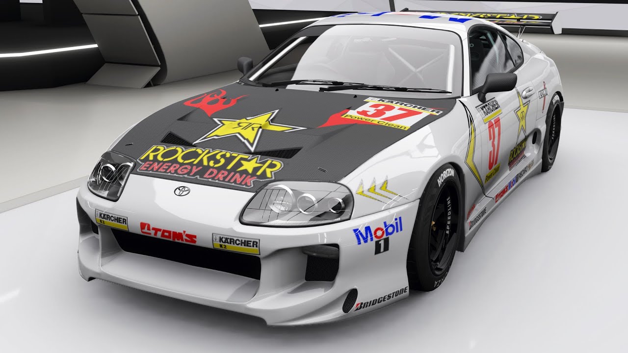 M68 438.99km/h　A80 SUPRA BOMEX AERO (RWD PI905)　M68 SPEED TRAP 272.77mph　FORZA HORIZON 4