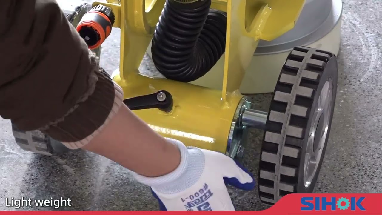 10inch small concrete grinding machine