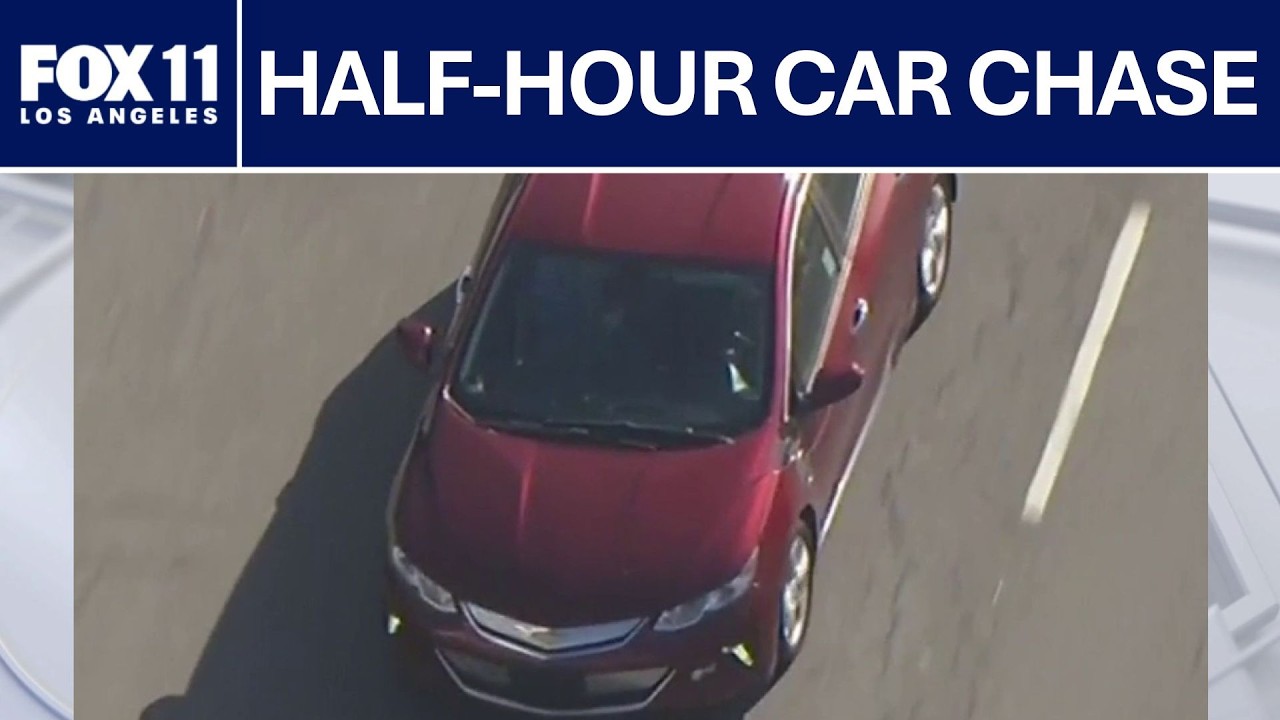 LIVE: Police chase underway in Southern California