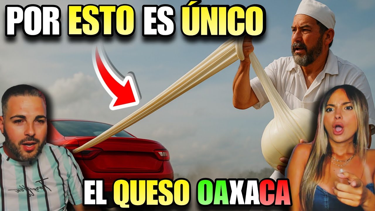 ESPAÑOLES NO DABAN CRÉDITO a CÓMO se PRODUCE EL QUESILLO de MÉXICO 🇲🇽😱 *es MUY DURO*