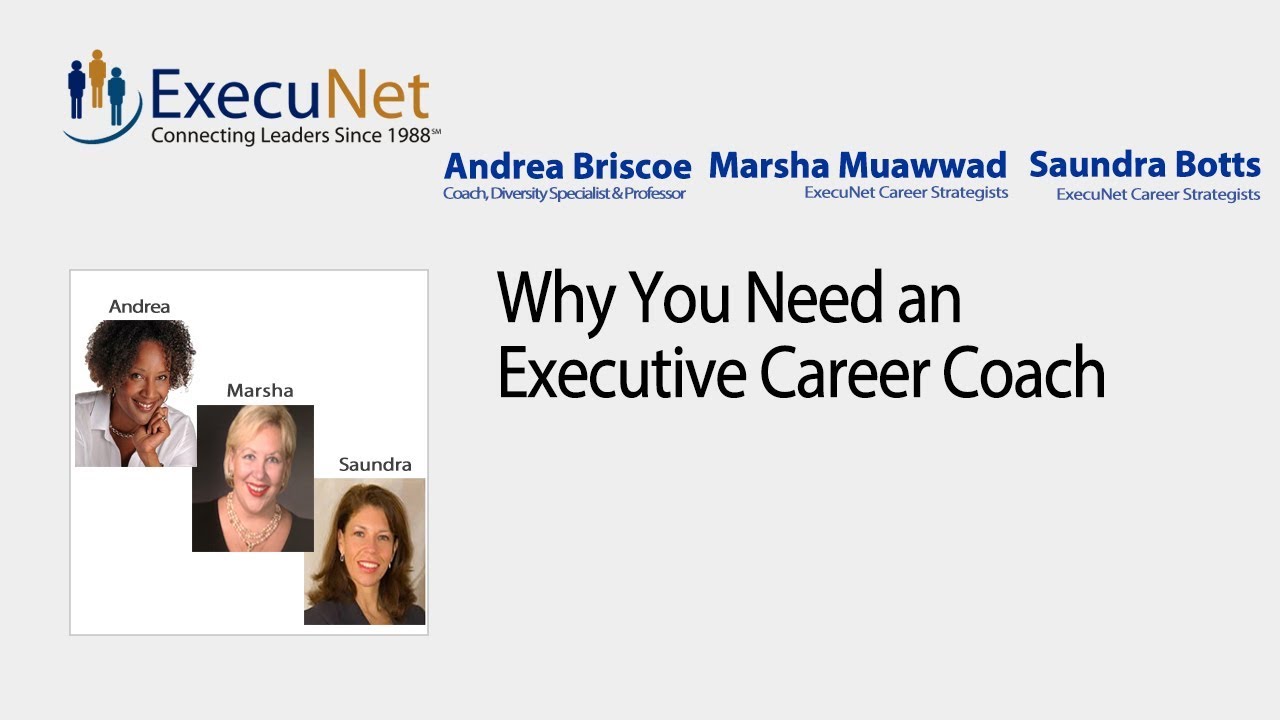 Why You Need an Executive Career Coach