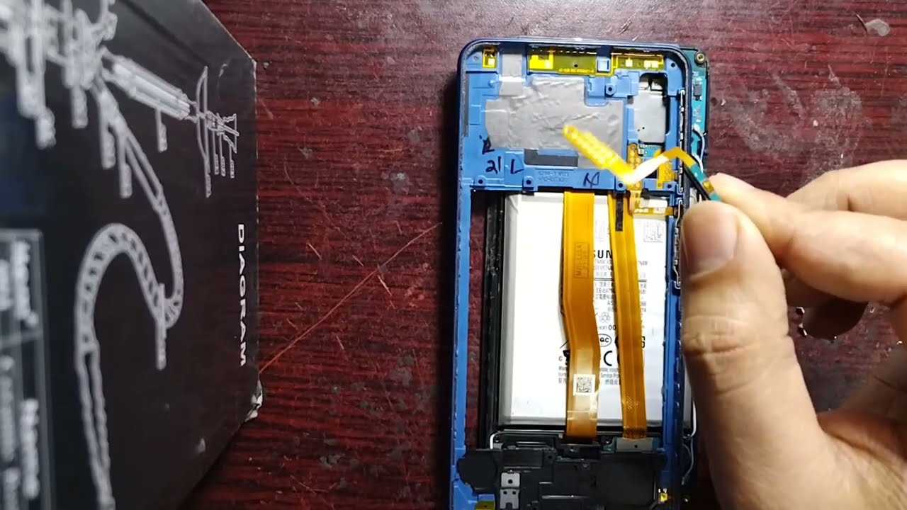how to fix power button samsung A750 | A750 power button replacement