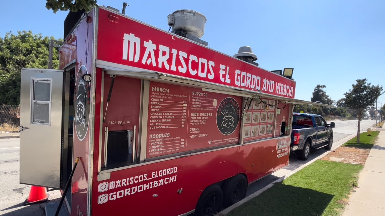 How Teppanyaki Cooks Make Their Delicious Food Truck Masterpieces - Los Angeles Food