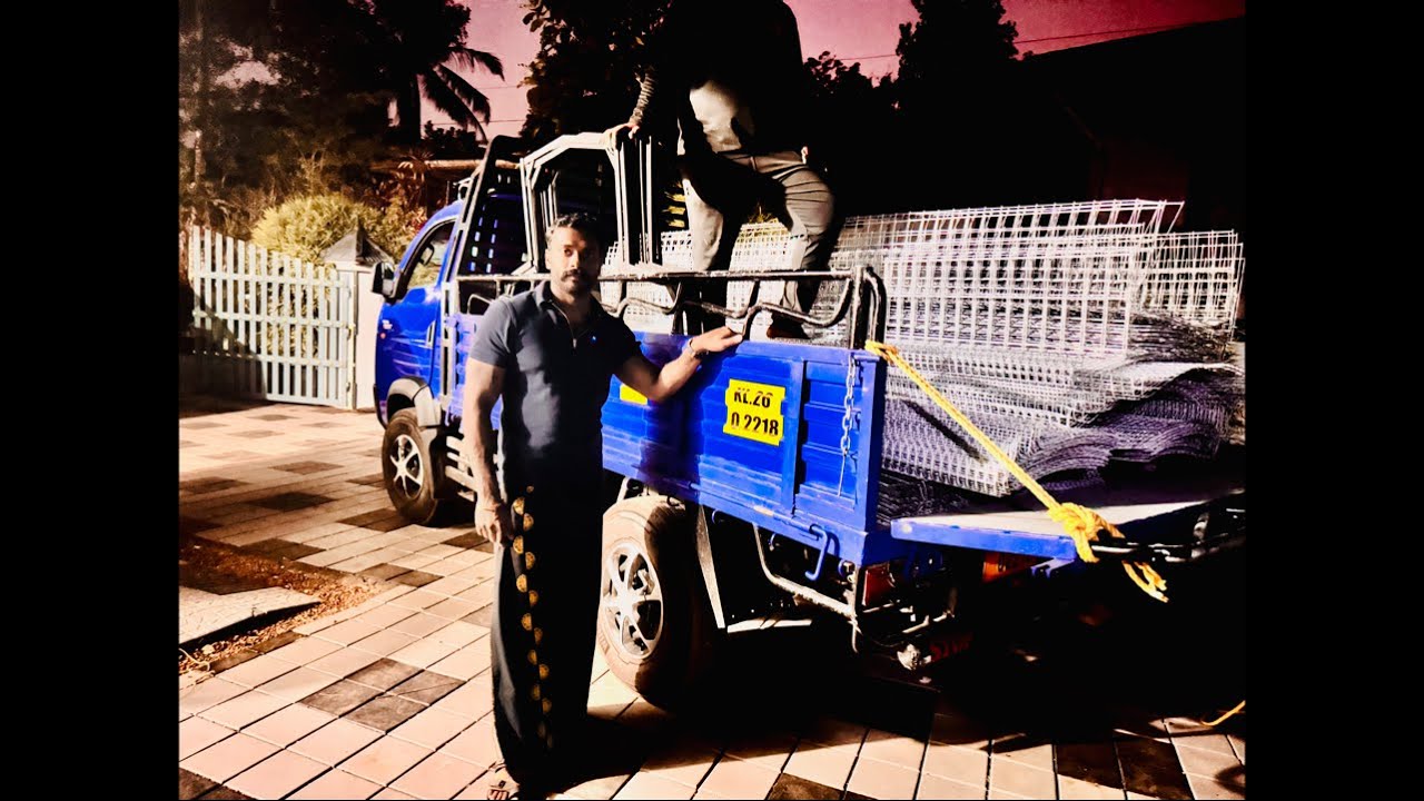PANDALAM  FARMING SOLUTION is live cage work loading