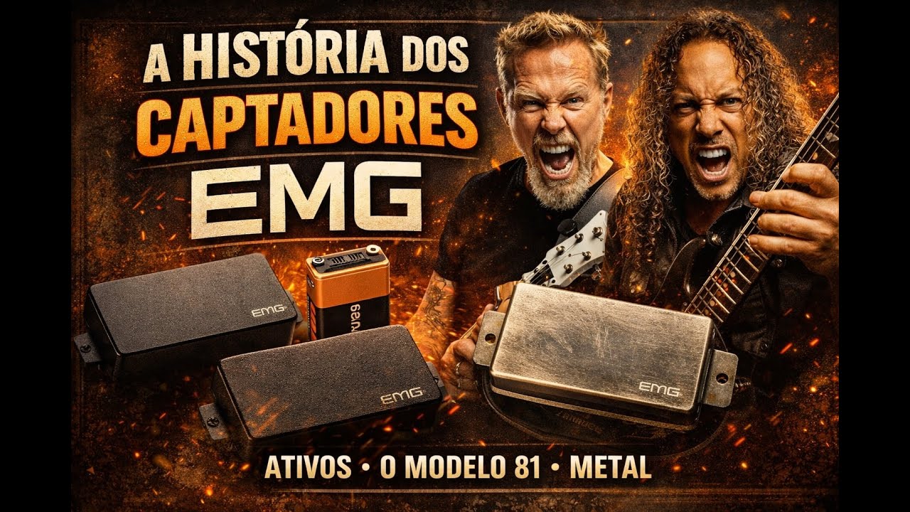 A História dos Captadores EMG | Como Nasceu o Captador Ativo e o Mito do EMG 81