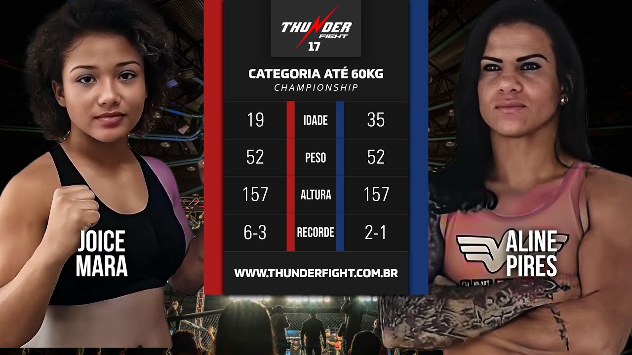 Luta Completa: Joice Mara vs Aline Pires | Semifinal GP 52kg | Thunder Fight 17