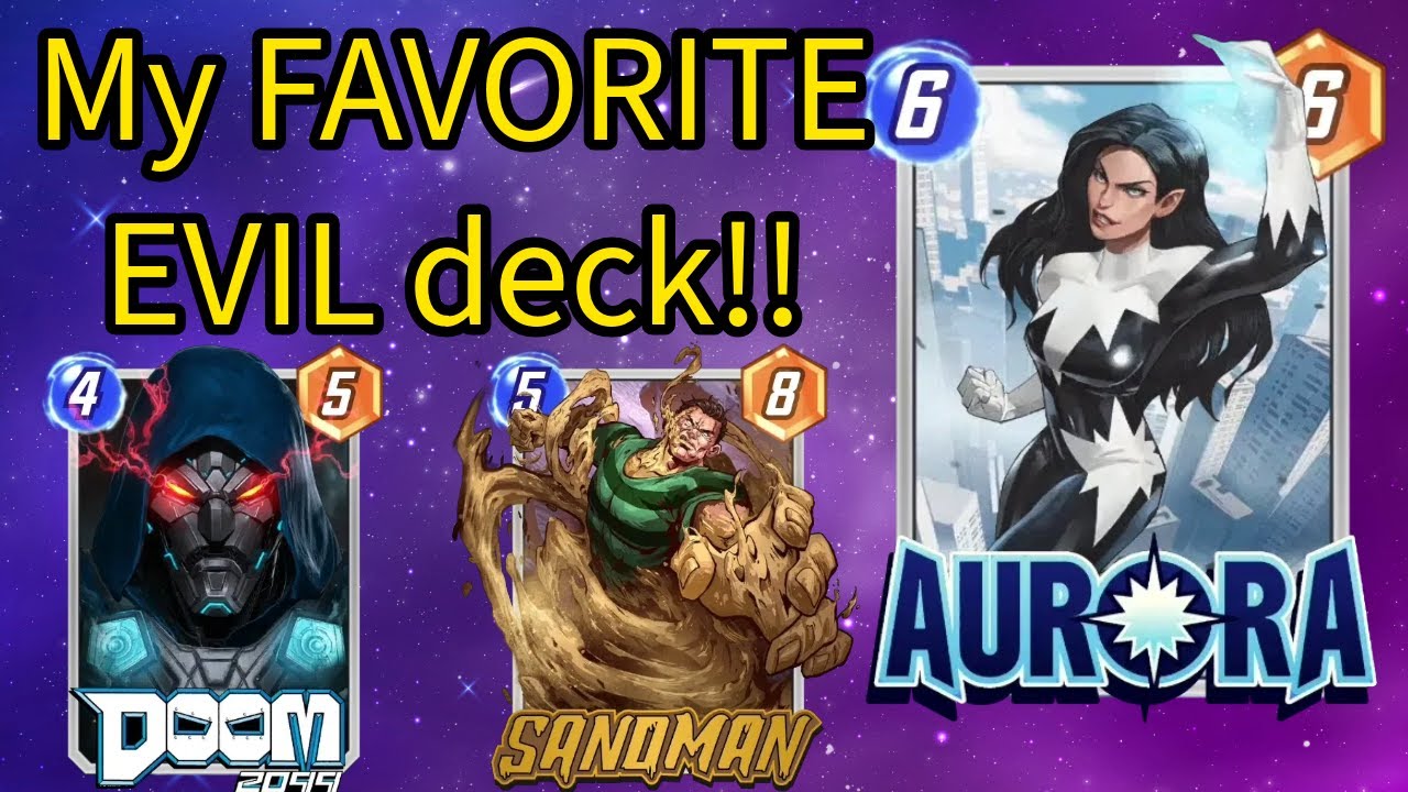 Aurora is bringing DOOM to opponents! My favorite card of the season! - Marvel Snap Deck Highlight