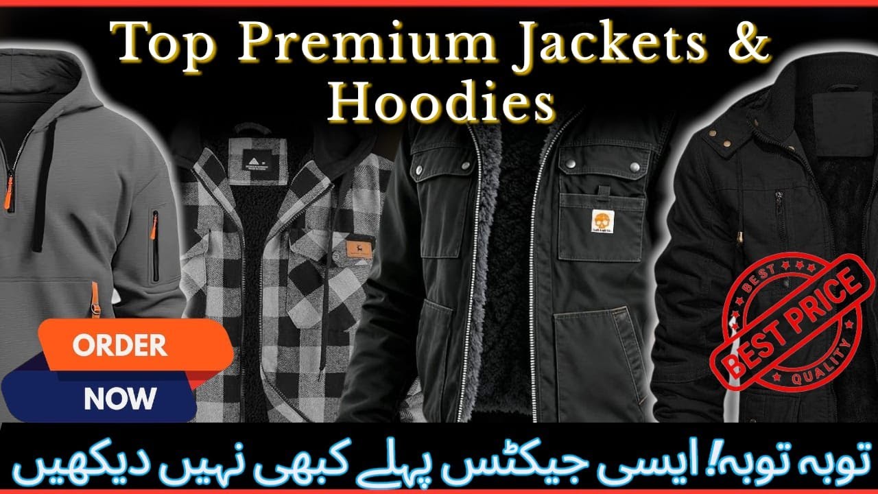 Top Branded Winter Jackets & Hoodies Collection | Full Sleeves Sweaters | Fashion Plus Point