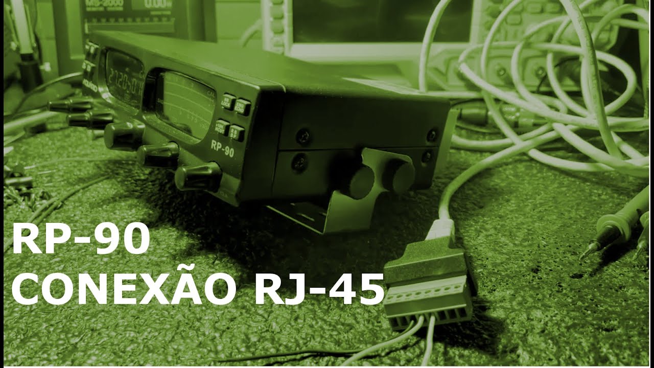 Aquário RP-90 e a conexão RJ-45 (testes)