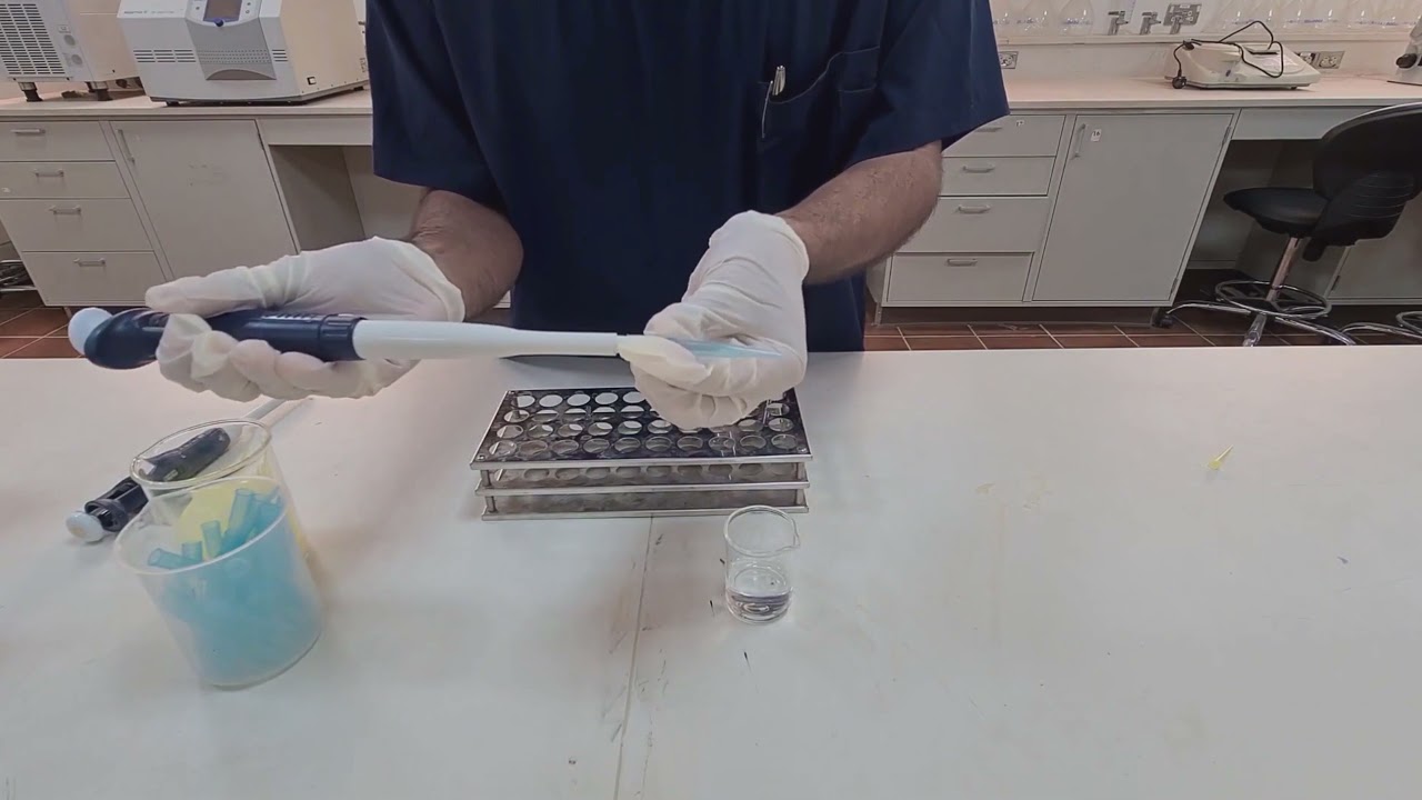 طريقة استخدام  ال Pipette