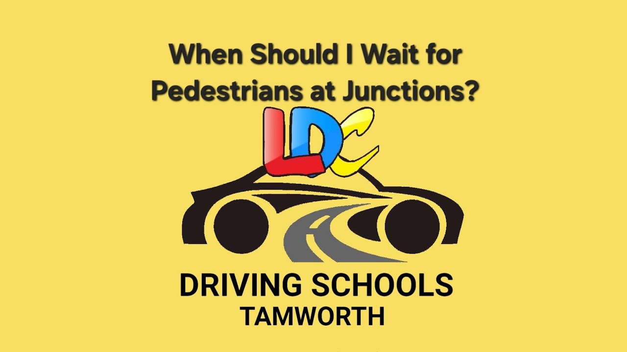 When Should I Wait for Pedestrians at Junctions?