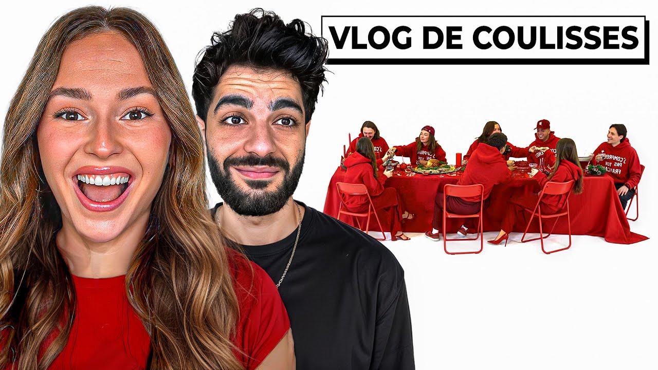 DANS LES COULISSES D'UNE SÉANCE PHOTO DE NOËL ! | Vlogmas 13