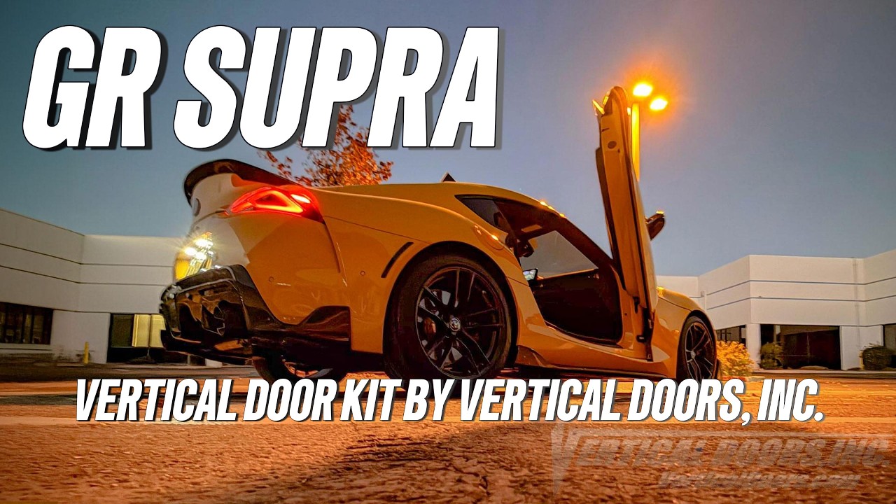 Toyota GR Supra Gets the Vertical Doors, Inc. Upgrade, Right Here in Lake Elsinore, CA