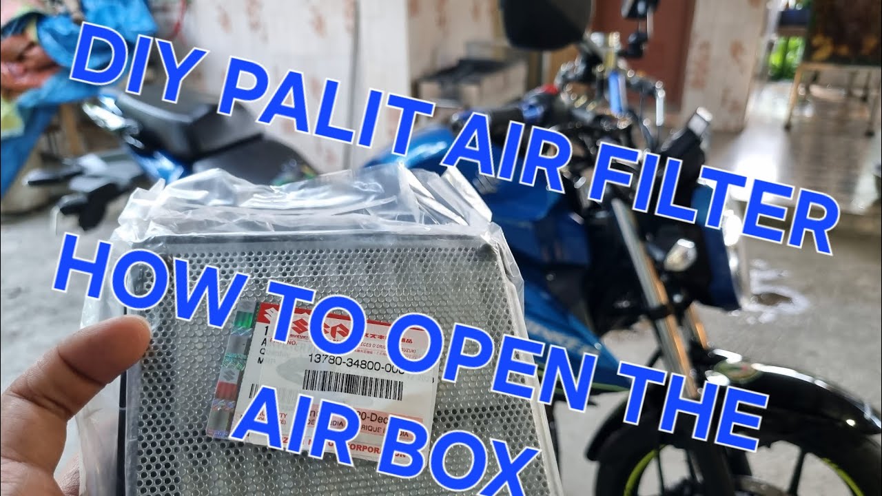 How To Change Gixxer 155 Fi Air Filter | Gixxer PMS