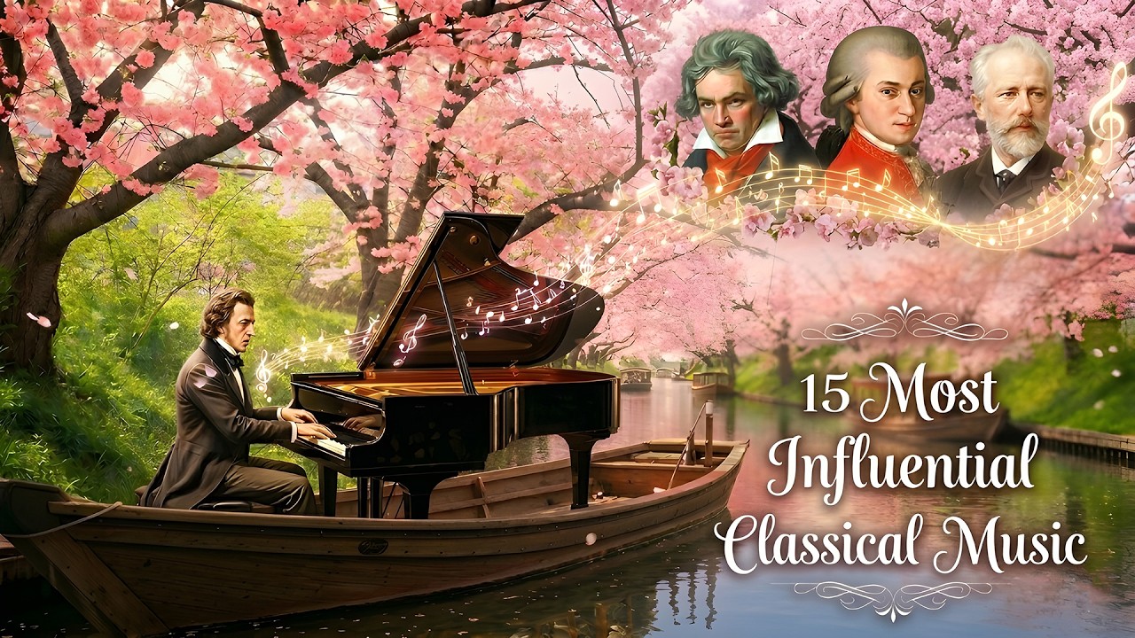 15 Most Influential Classical Music to the Soul & Heart | Beethoven, Mozart, Chopin, Tchaikovsky