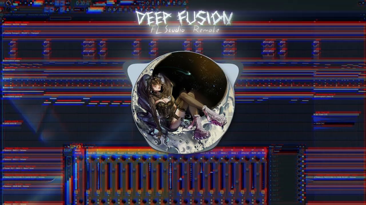 LXST CXNTURY - DEEP FUSION | FL Studio Remake